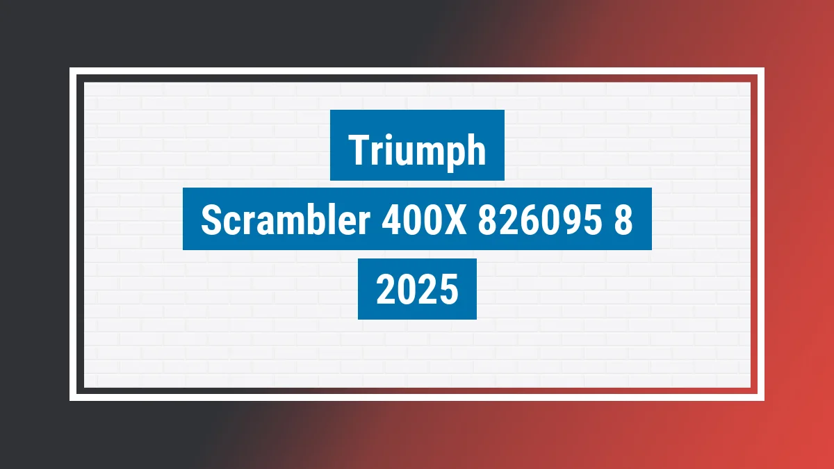 Imagem ilustrativa Triumph Scrambler 400x 2025