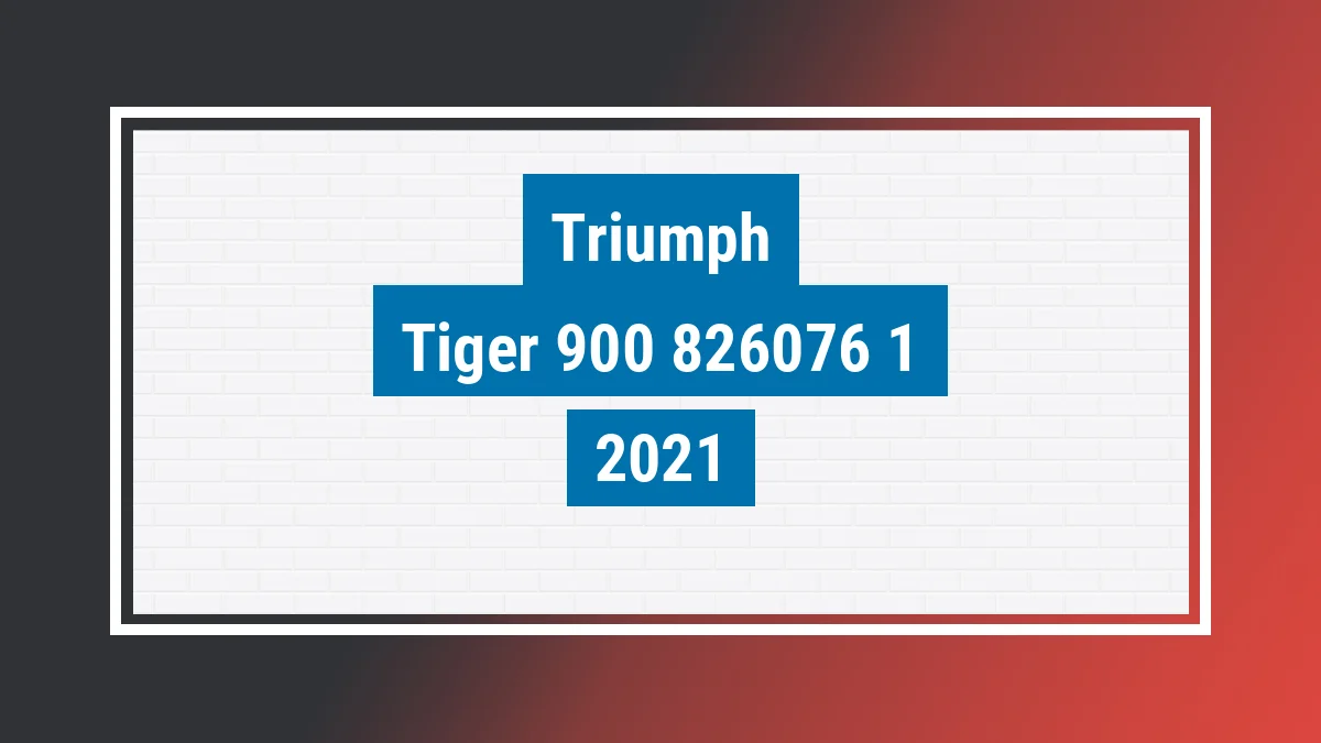 Imagem ilustrativa Triumph Tiger 900 Gt Pro 2021