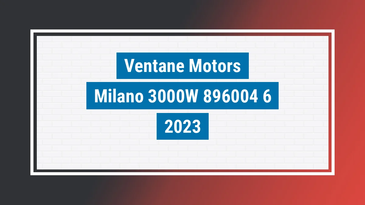 Imagem ilustrativa Ventane Motors Milano 3000w (elétrica) 2023
