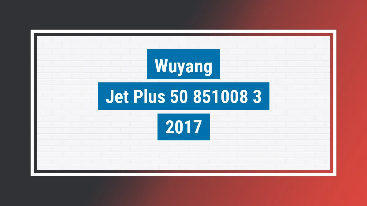 Imagem ilustrativa Wuyang Jet+ 50 2017