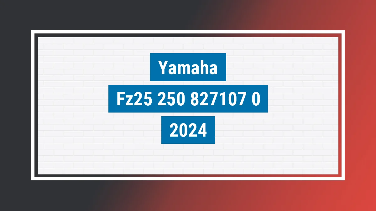 Imagem ilustrativa Yamaha Fz25 250 Fazer 2024
