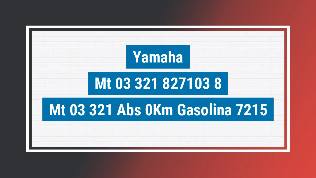 Imagem ilustrativa Yamaha Mt-03 321 abs 0km