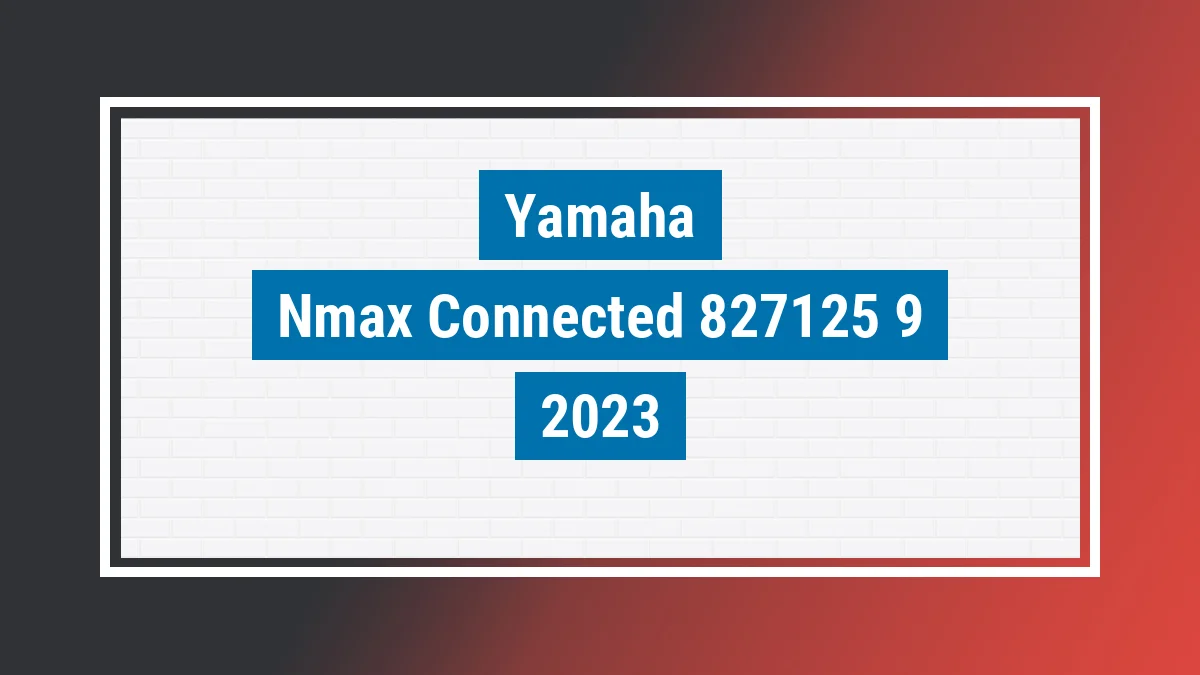 Imagem ilustrativa Yamaha Nmax Connected 160 Abs 2023