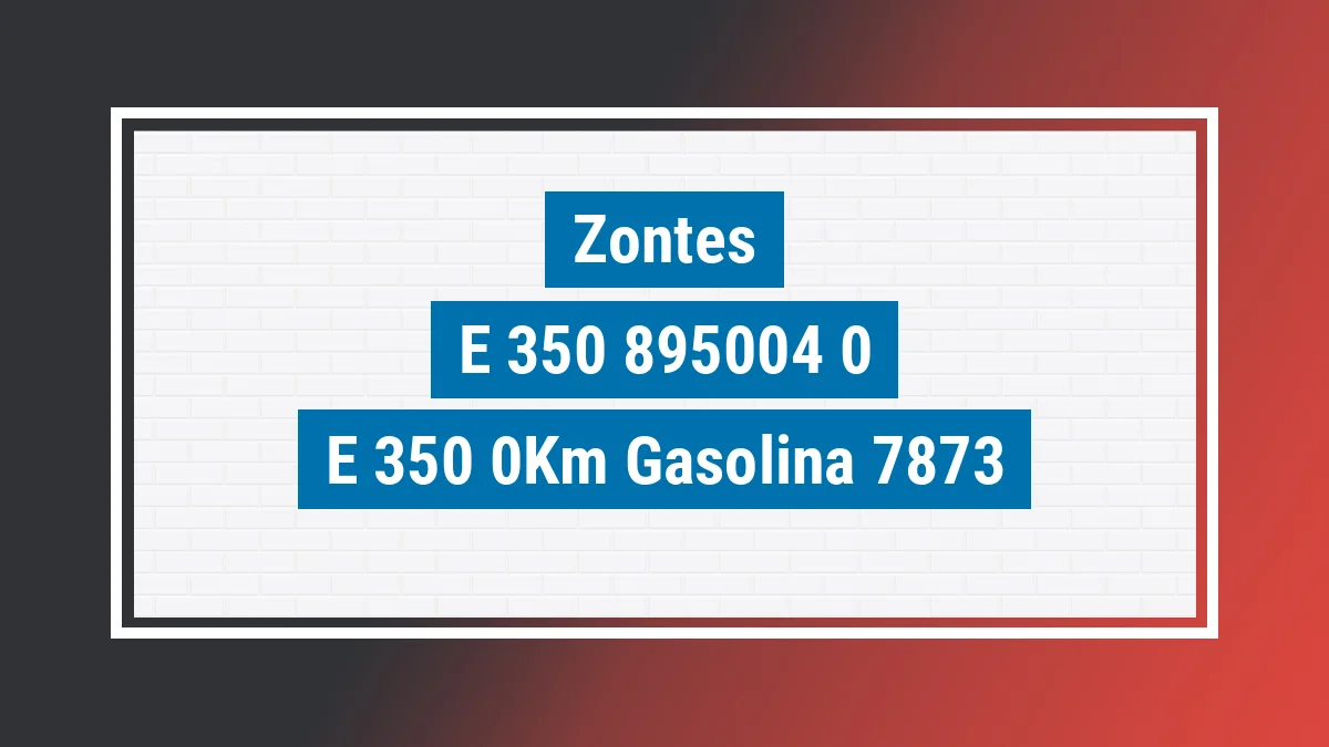 Imagem ilustrativa Zontes E 350 0km