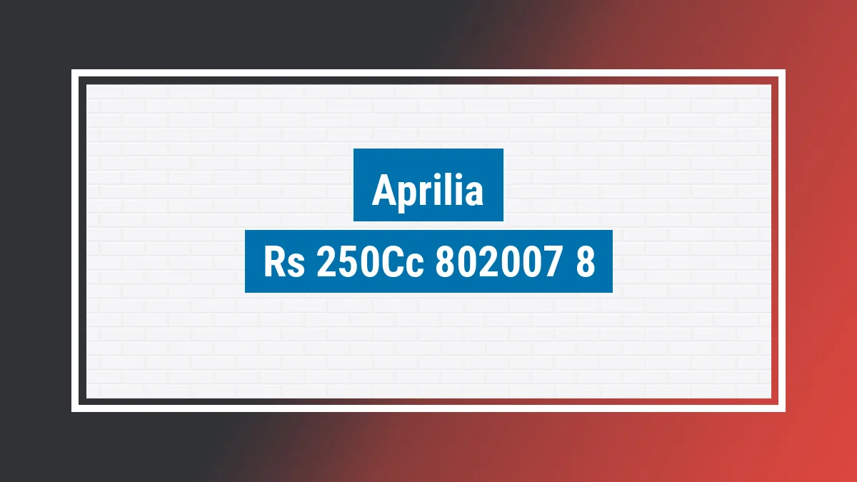 Imagem ilustrativa modelo Rs 250cc Aprilia