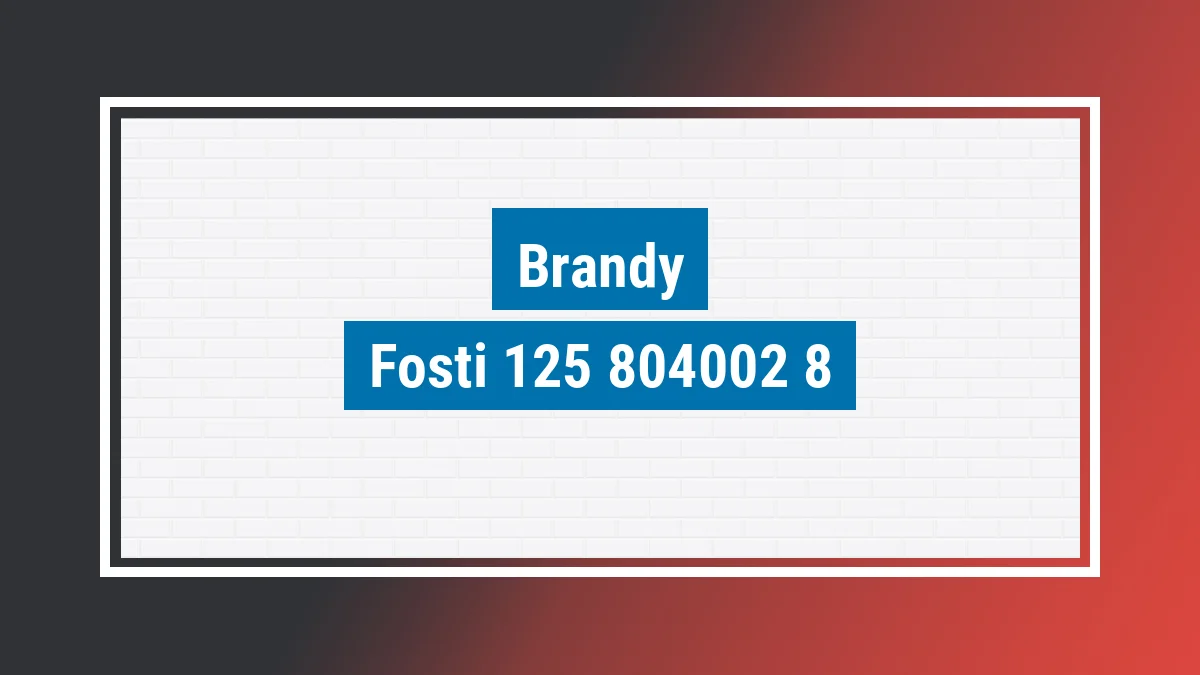 Imagem ilustrativa modelo Fosti 125 Brandy