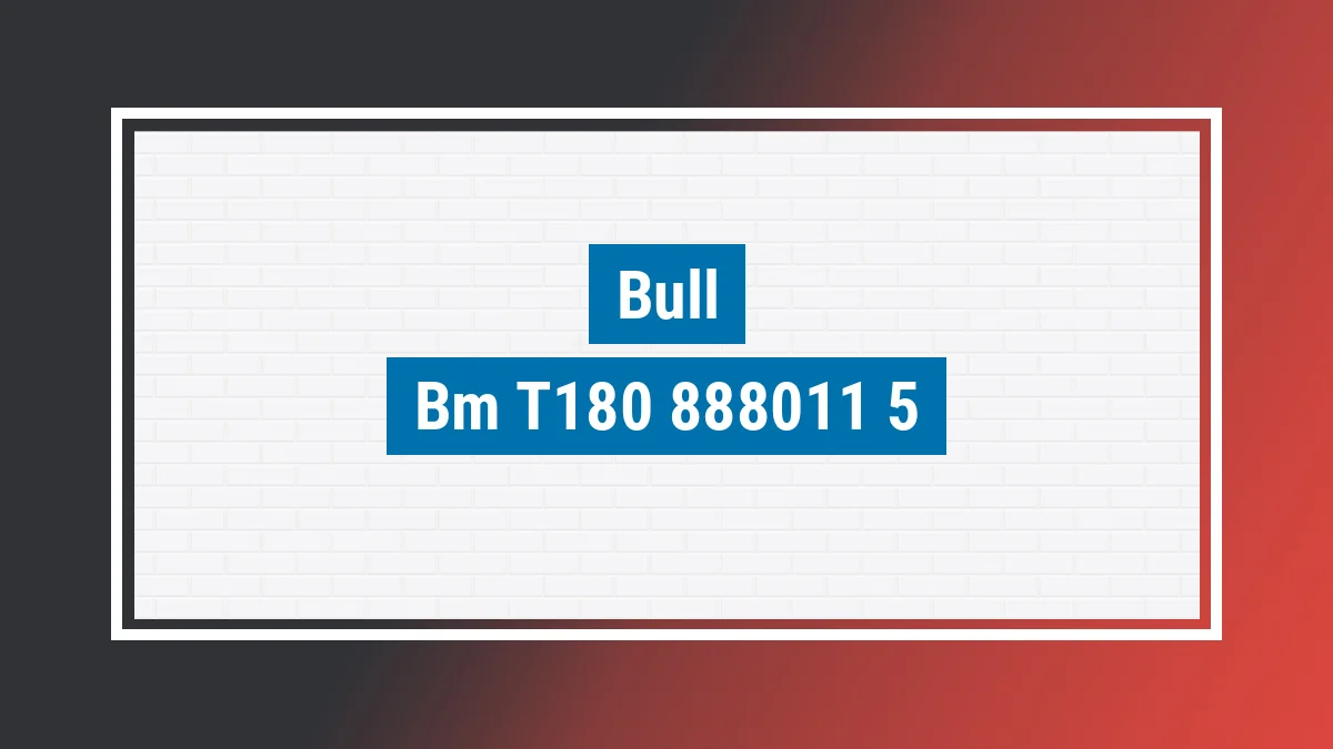 Imagem ilustrativa modelo Bm-t180 Bull