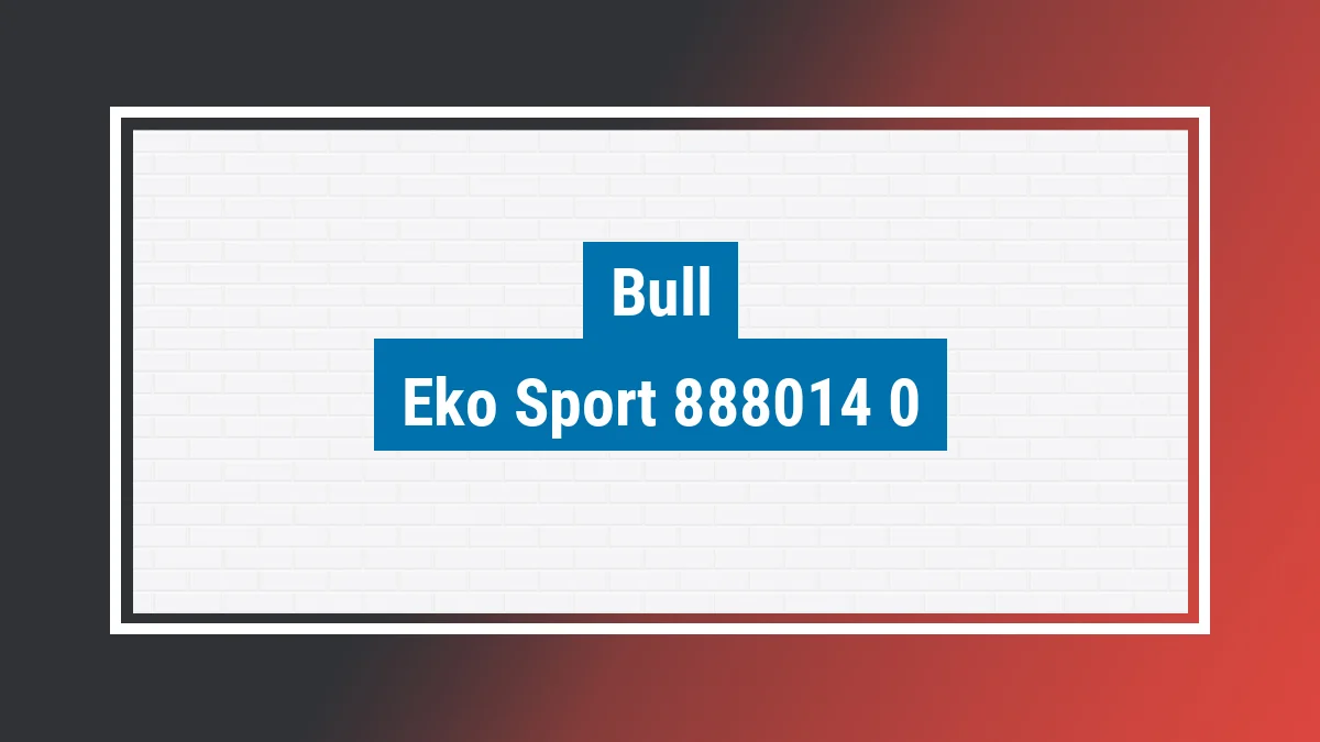 Imagem ilustrativa modelo Eko Sport 1200w (elétrica) Bull