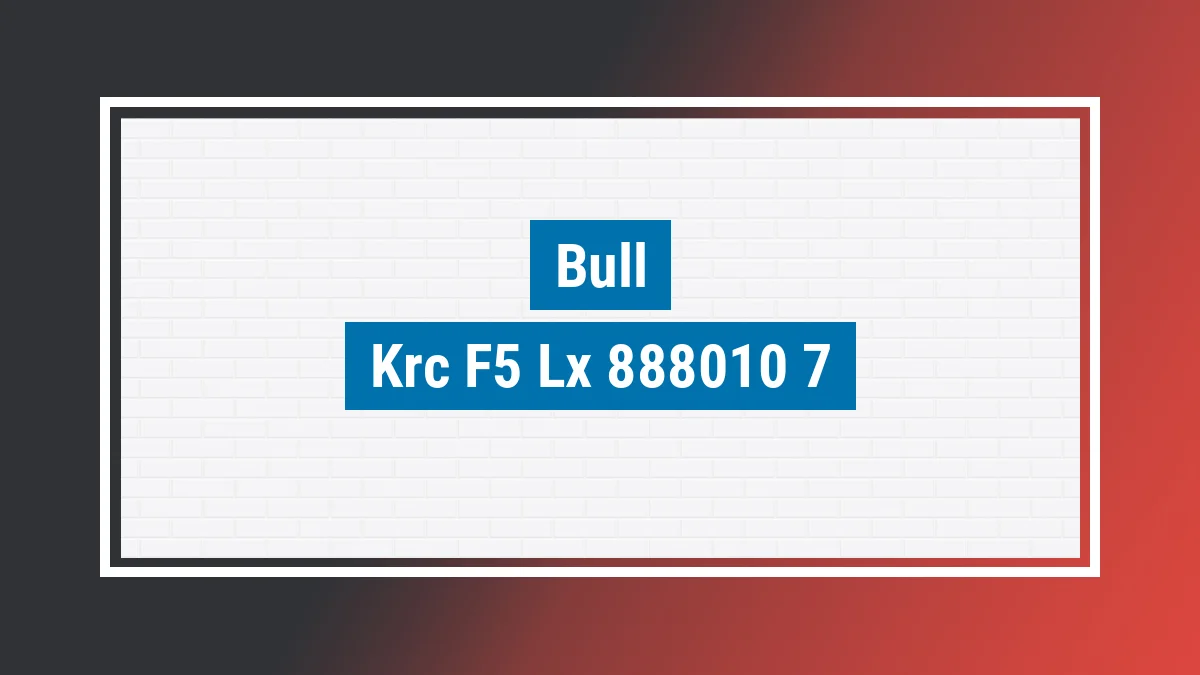 Imagem ilustrativa modelo Krc F5-lx 50 Bull
