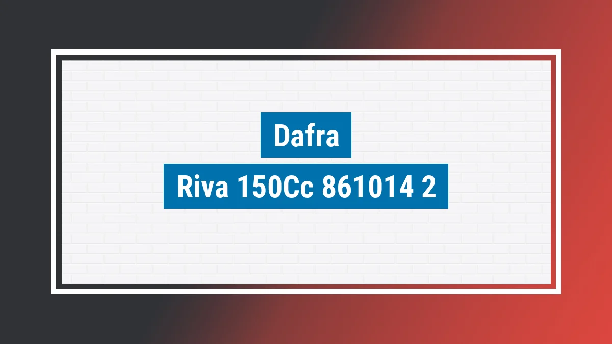 Imagem ilustrativa modelo Riva 150cc Dafra