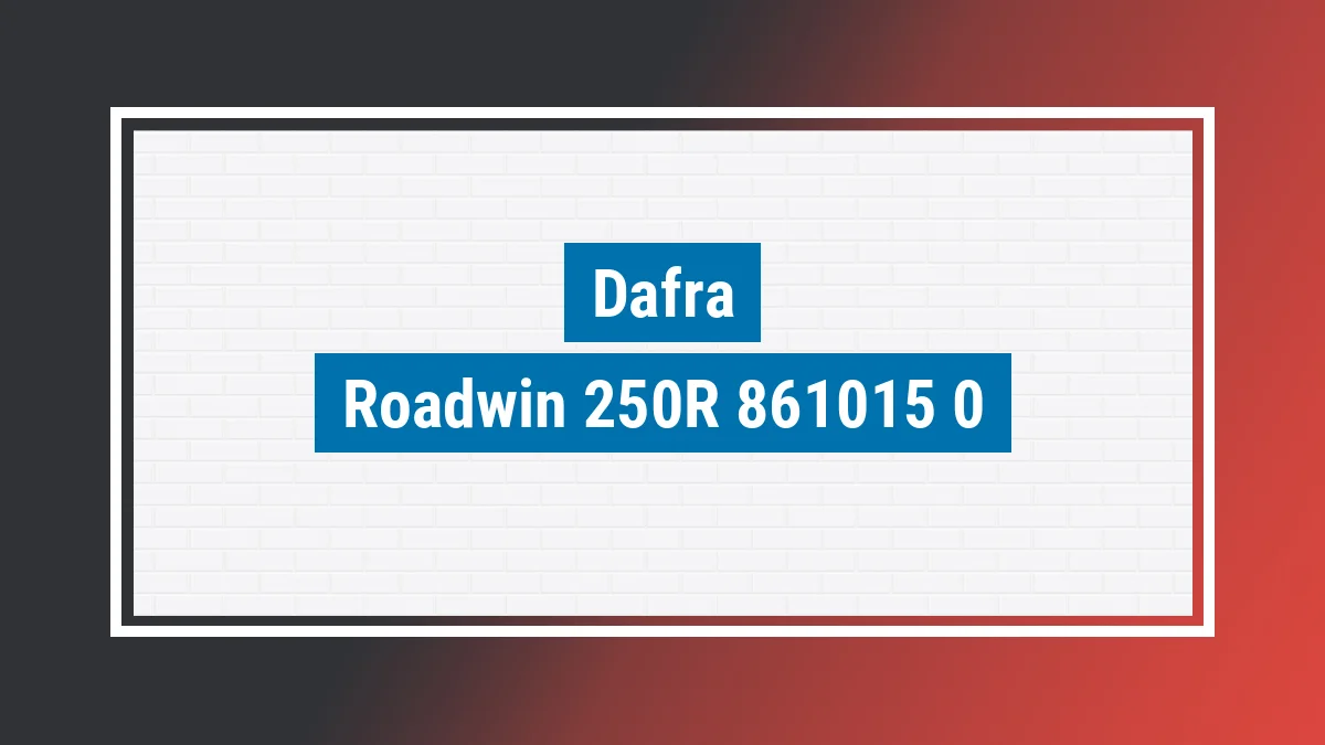 Imagem ilustrativa modelo Roadwin 250r Dafra
