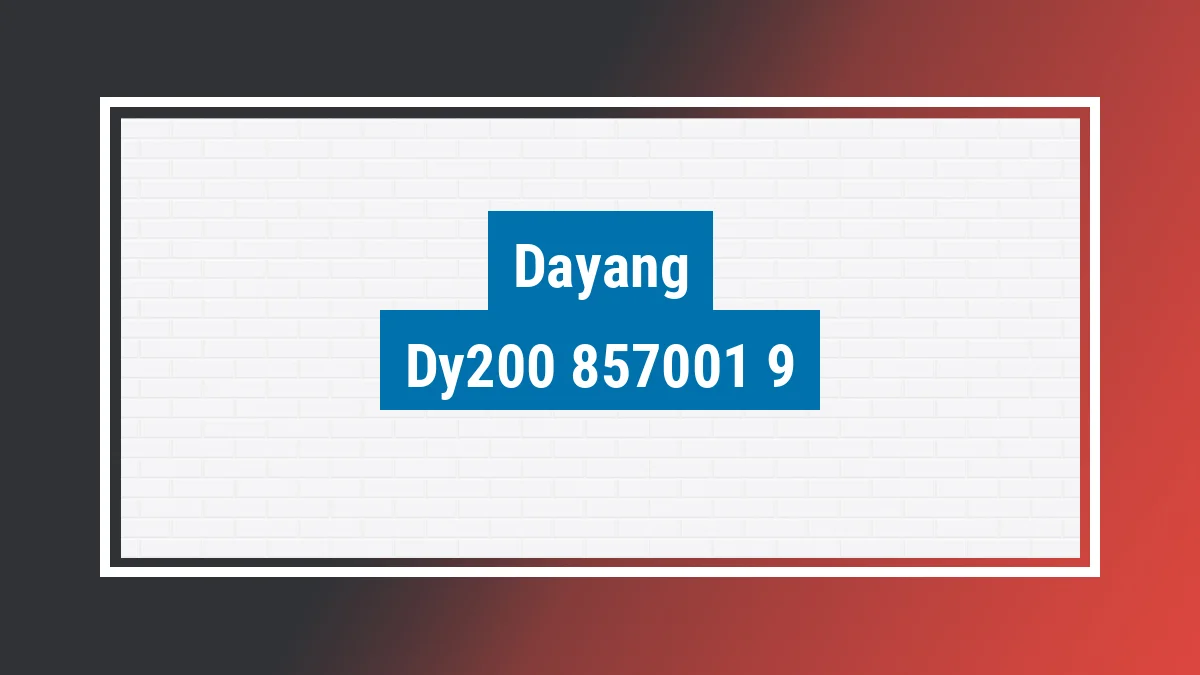 Imagem ilustrativa modelo Dy200 Dayang