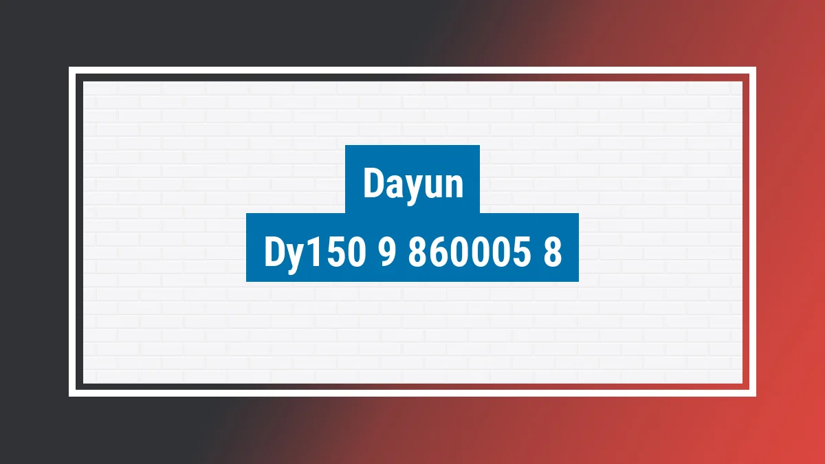Imagem ilustrativa modelo Dy150-9 Dayun