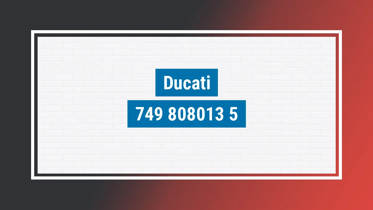 Imagem ilustrativa modelo 749 Ducati