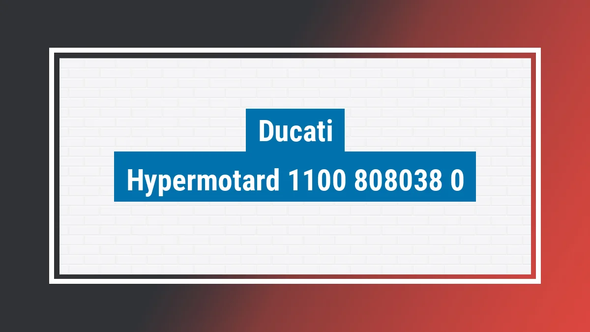 Imagem ilustrativa modelo Hypermotard 1100 Evo 1078cc Ducati