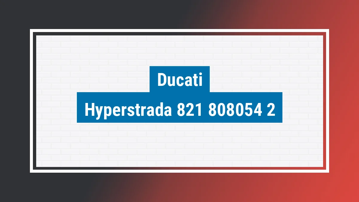 Imagem ilustrativa modelo Hyperstrada 821 Ducati