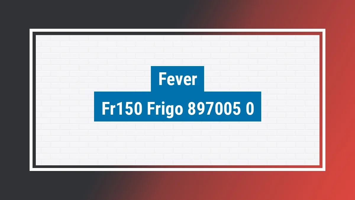 Imagem ilustrativa modelo Fr150 Frigo (elétrica) Fever