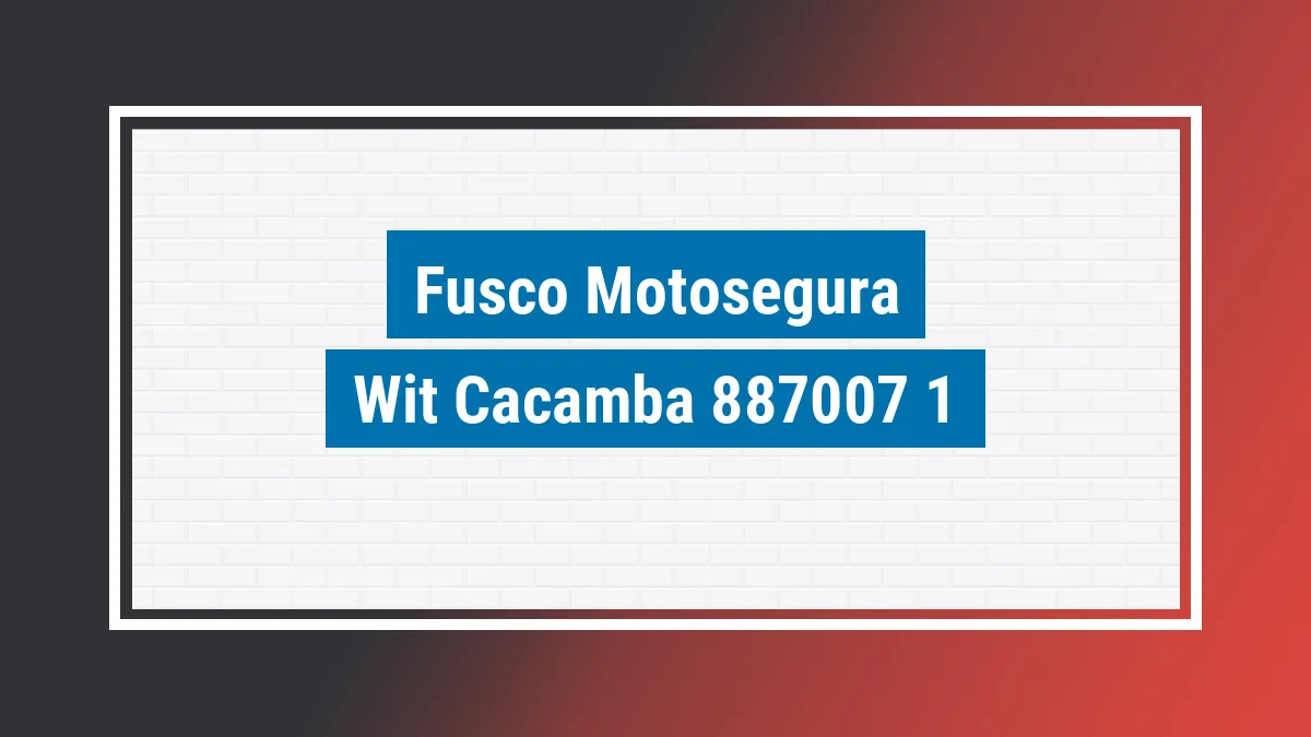 Imagem ilustrativa modelo Wit Caçamba 4500w Fusco Motosegura