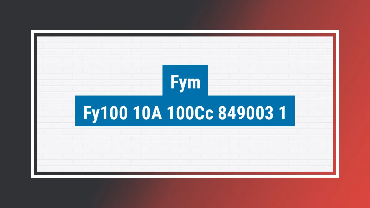 Imagem ilustrativa modelo Fy100-10a 100cc Fym