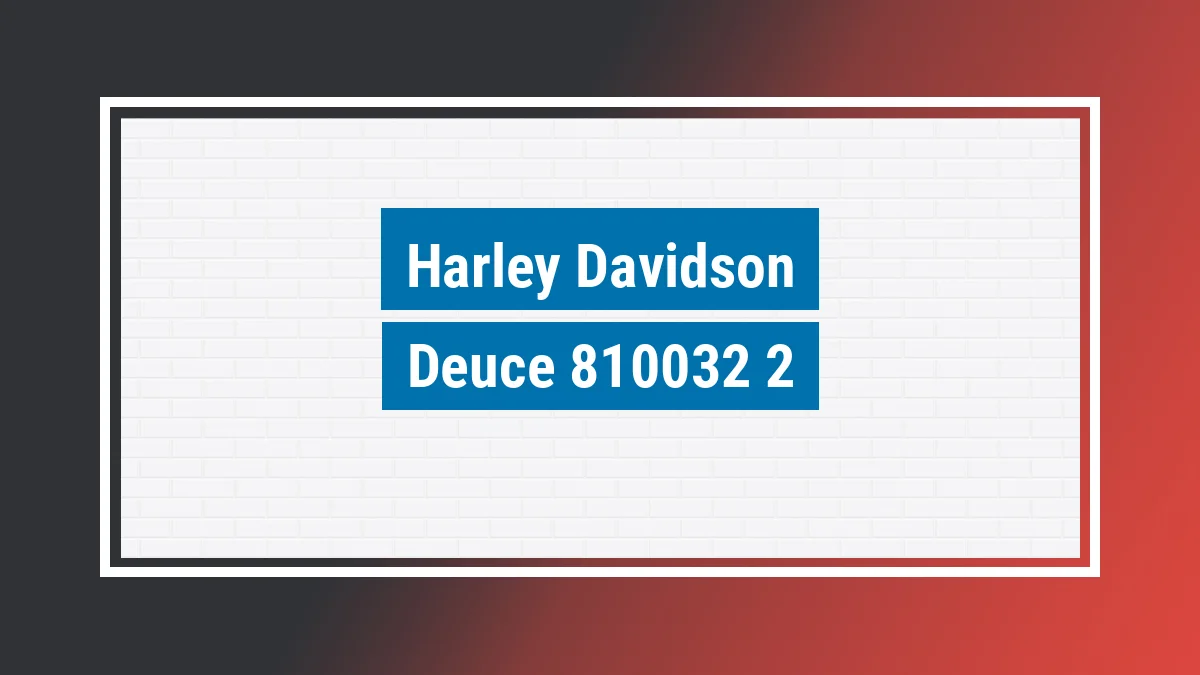 Imagem ilustrativa modelo Deuce Harley-davidson