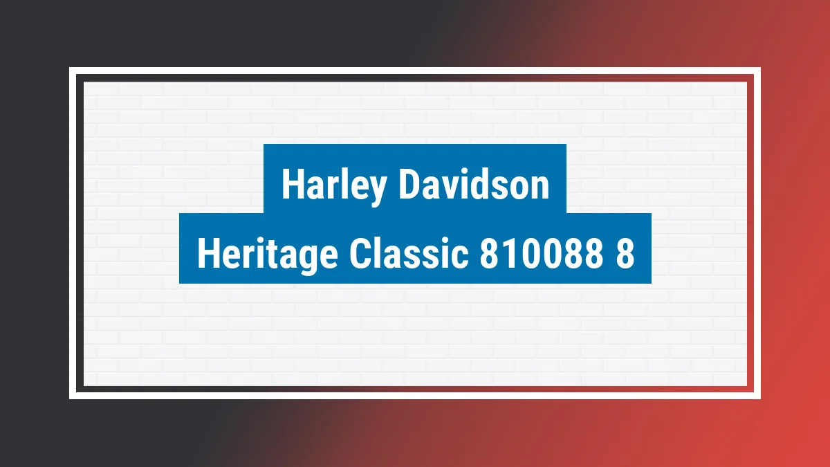 Imagem ilustrativa modelo Heritage Classic Flhc flhcs Harley-davidson