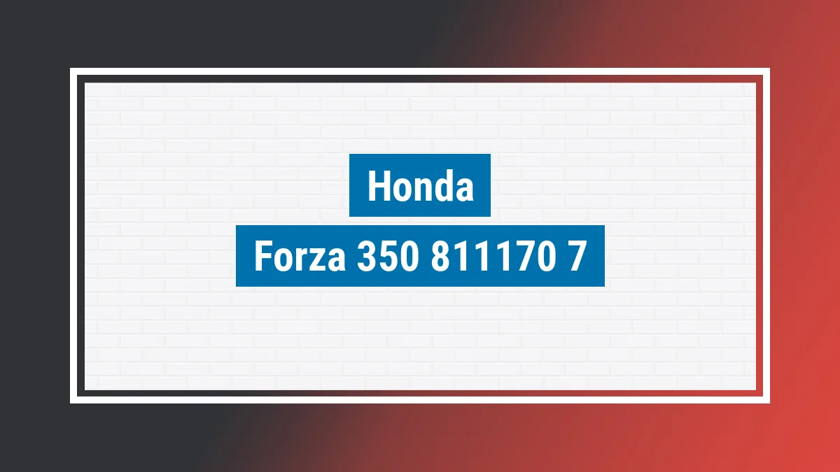 Imagem ilustrativa modelo Forza 350 Honda
