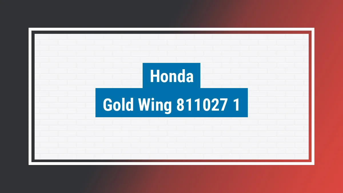 Imagem ilustrativa modelo Gold Wing 1500 1800 Honda
