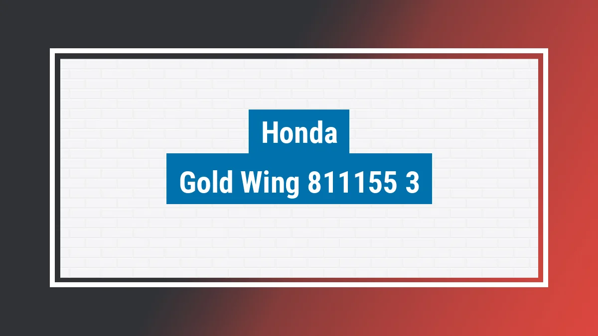 Imagem ilustrativa modelo Gold Wing Tour 1800 Honda