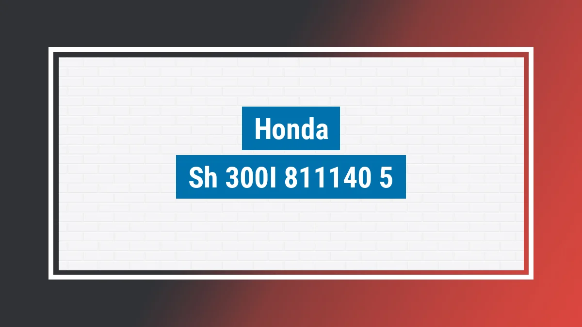 Imagem ilustrativa modelo Sh 300i Honda