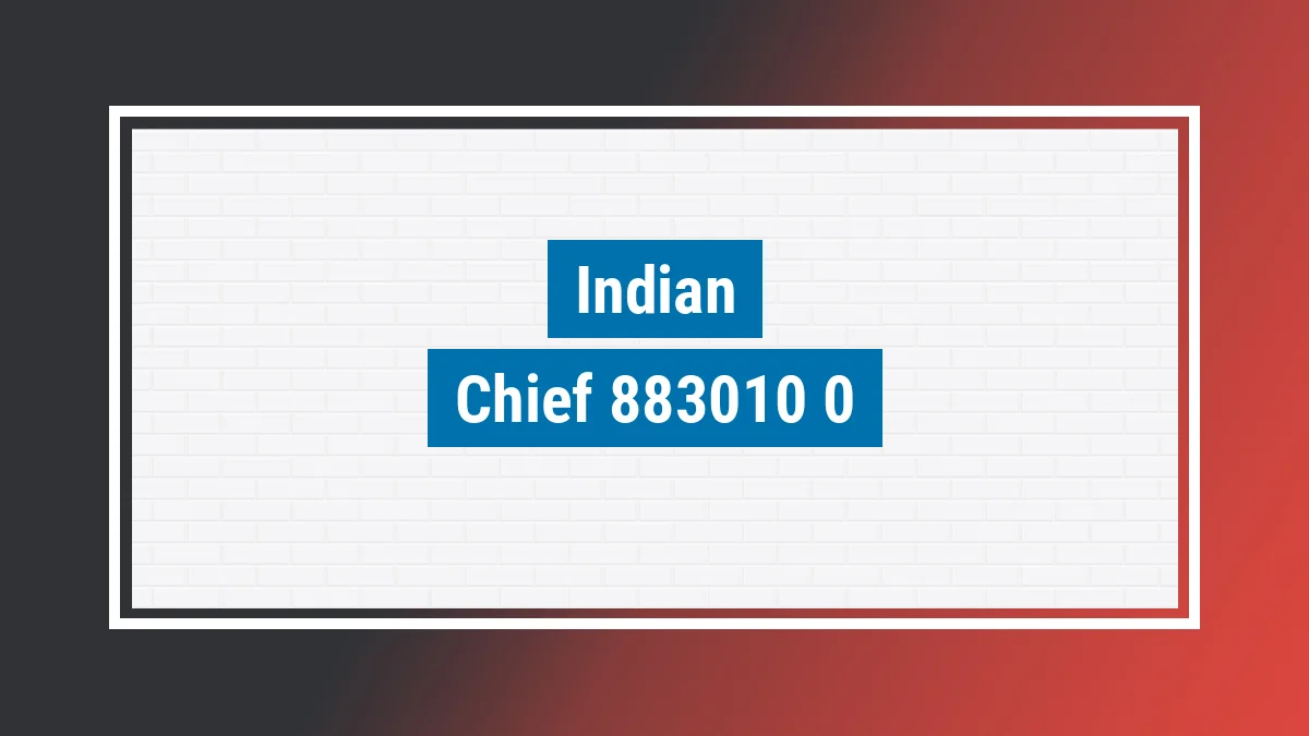 Imagem ilustrativa modelo Chief Indian