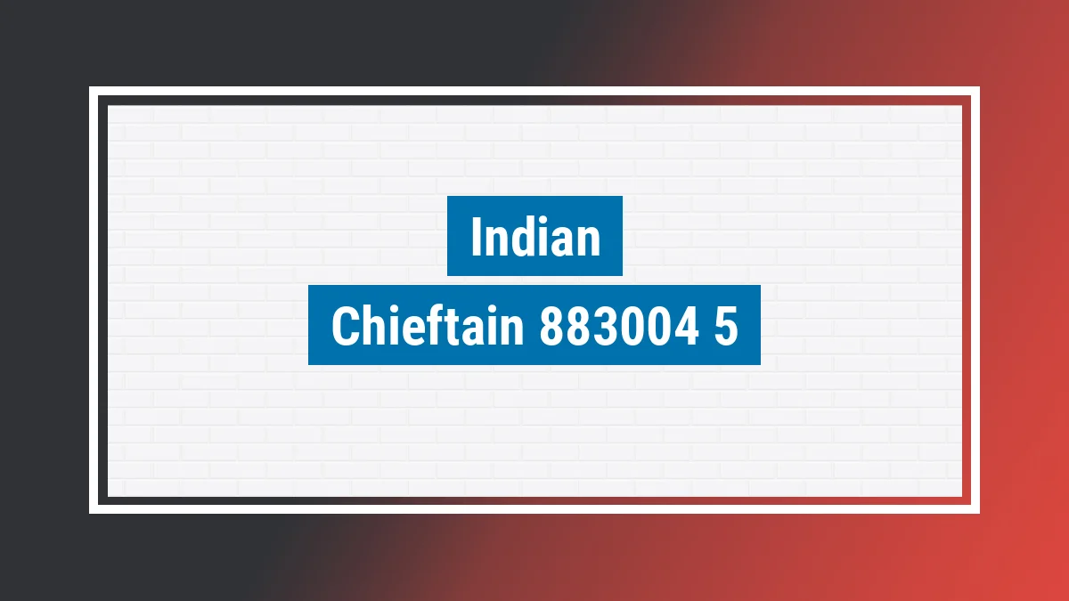 Imagem ilustrativa modelo Chieftain Indian
