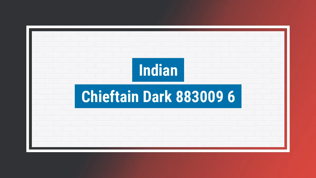 Imagem ilustrativa modelo Chieftain Dark Horse Indian