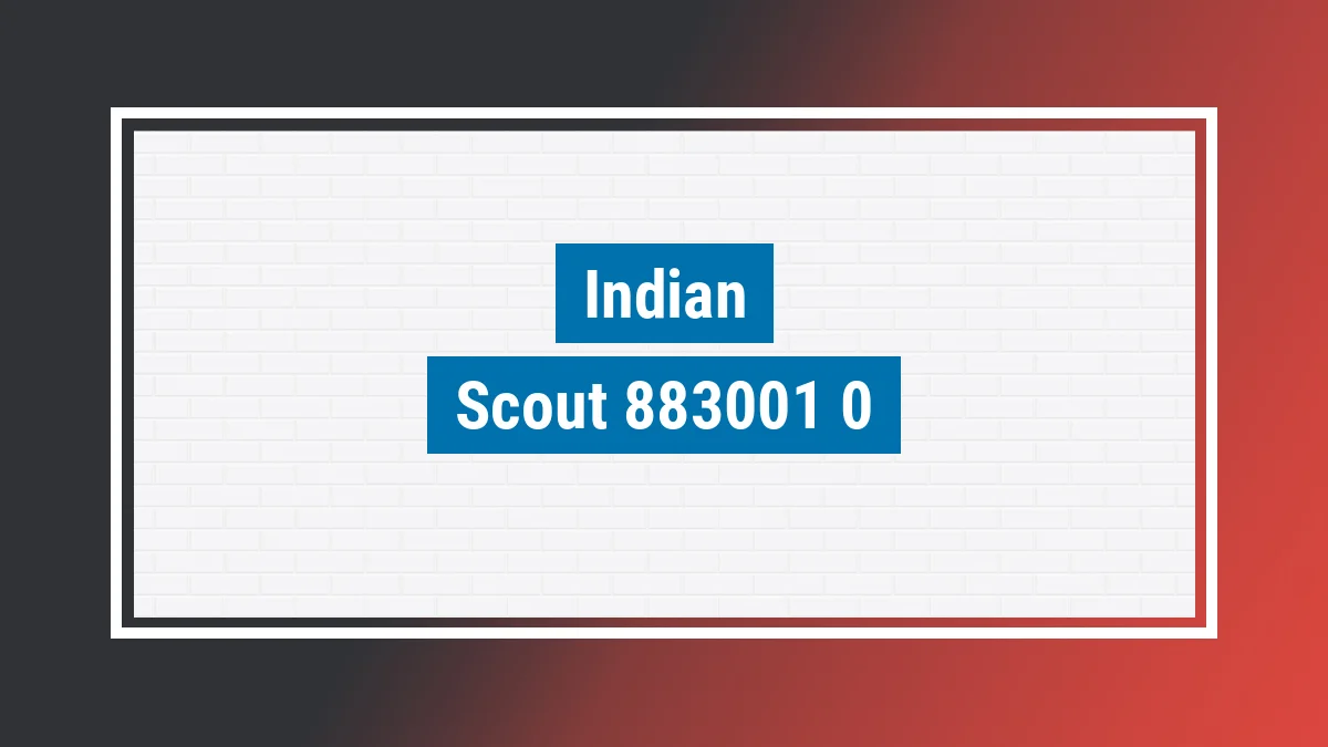Imagem ilustrativa modelo Scout Indian