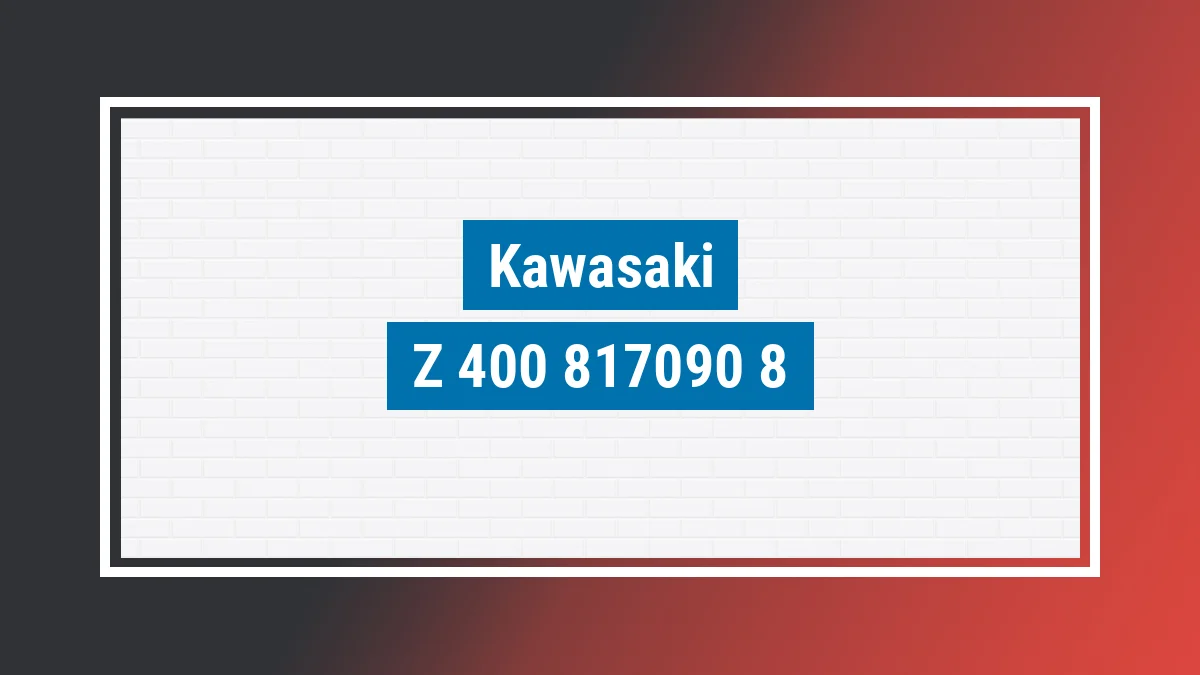Imagem ilustrativa modelo Z 400 Se Kawasaki