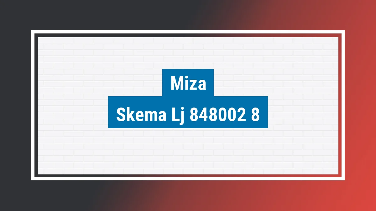 Imagem ilustrativa modelo Skema Lj 125-6 Miza
