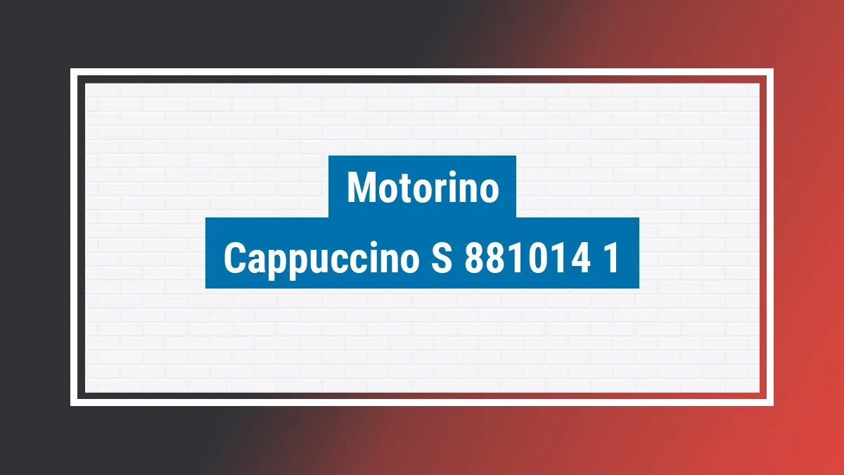 Imagem ilustrativa modelo Cappuccino S 50cc Motorino