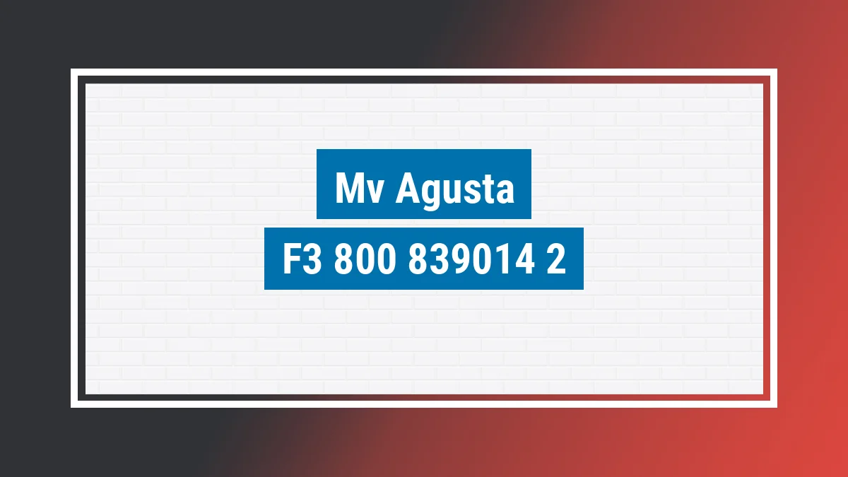 Imagem ilustrativa modelo F3 800 Mv Agusta