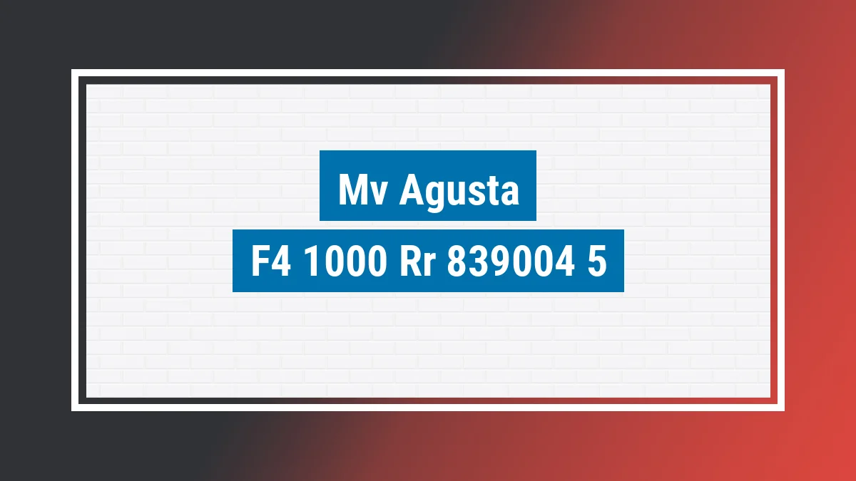 Imagem ilustrativa modelo F4-1000 Rr Mv Agusta