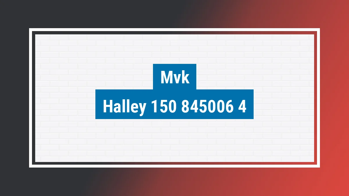 Imagem ilustrativa modelo Halley 150 Mvk
