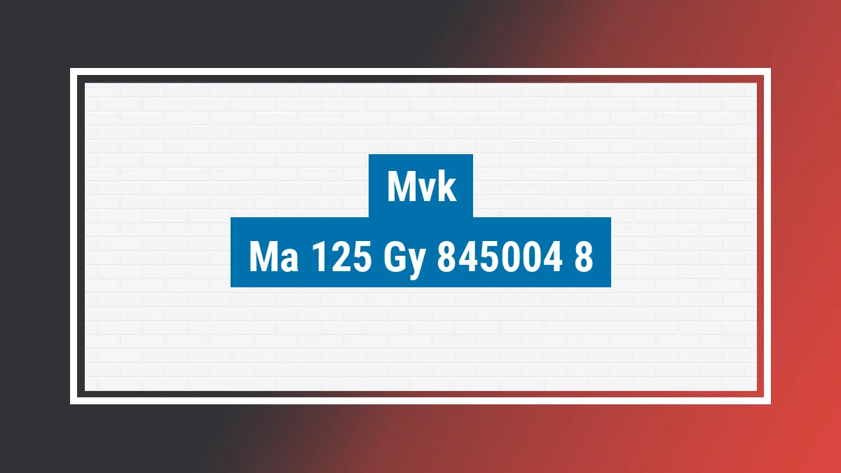 Imagem ilustrativa modelo Ma 125-gy Mvk
