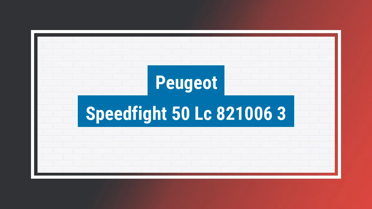 Imagem ilustrativa modelo Speedfight 50-lc Peugeot
