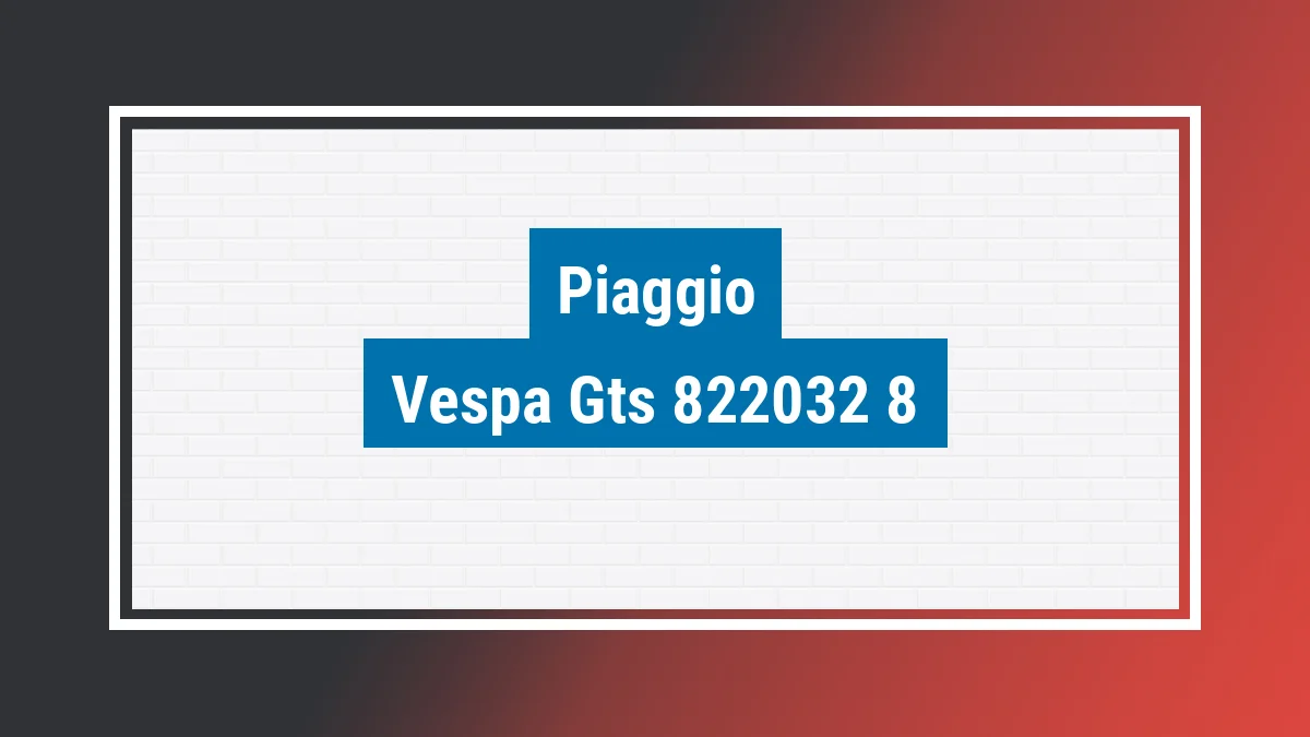 Imagem ilustrativa modelo Vespa Gts 300 Super Abs Piaggio