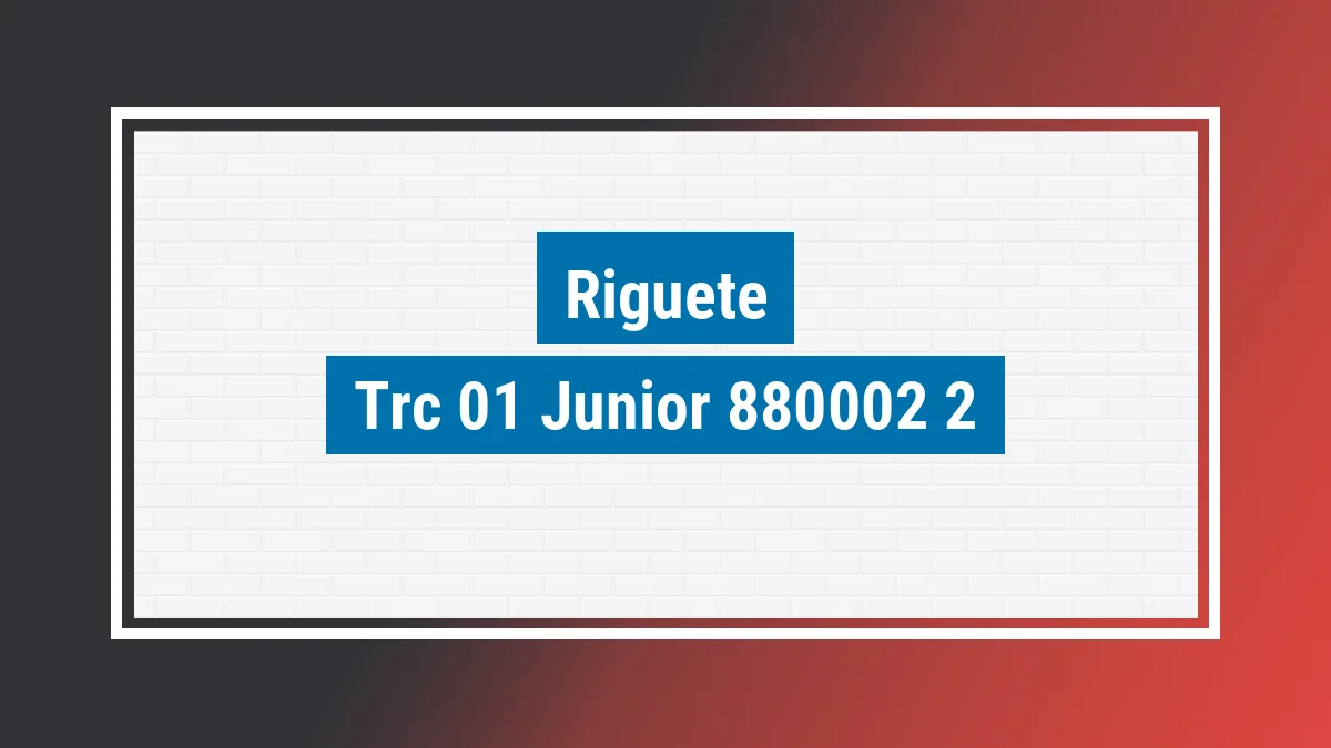 Imagem ilustrativa modelo Trc-01 Junior Se 1.8 Riguete