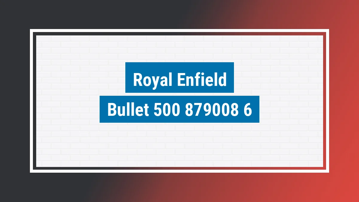 Imagem ilustrativa modelo Bullet 500 Royal Enfield