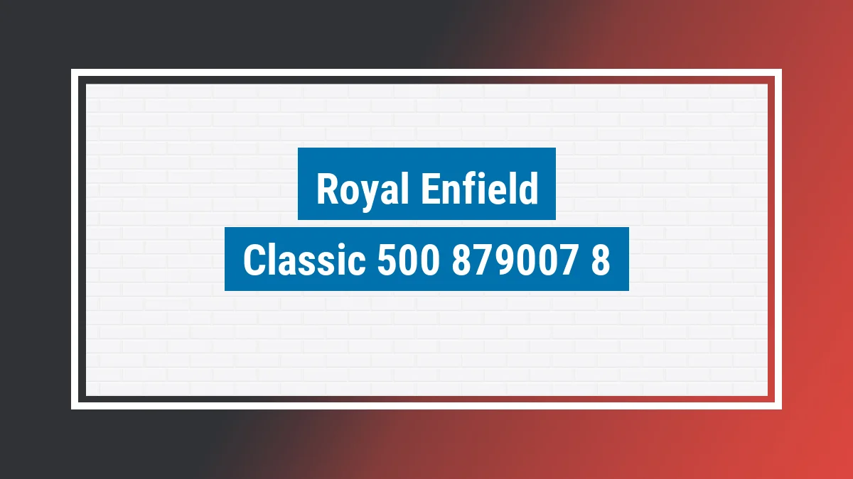 Imagem ilustrativa modelo Classic 500 Efi Royal Enfield