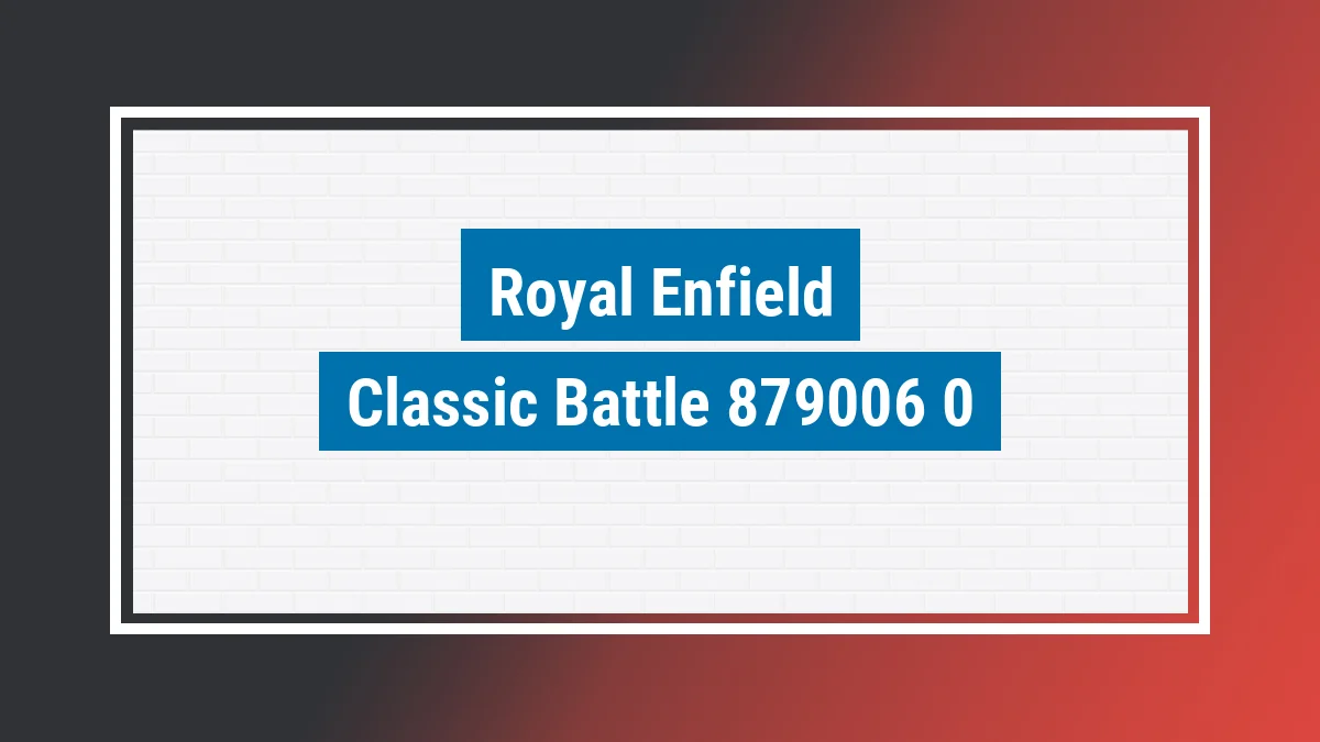 Imagem ilustrativa modelo Classic Battle Green 500 Efi Royal Enfield