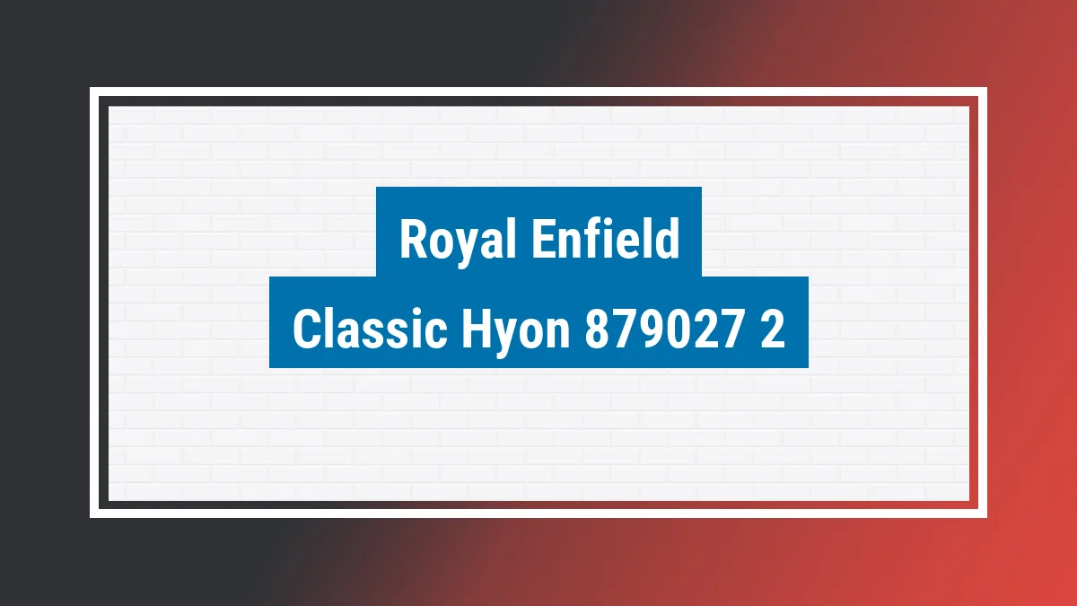 Imagem ilustrativa modelo Classic Hyon 350cc Abs Royal Enfield