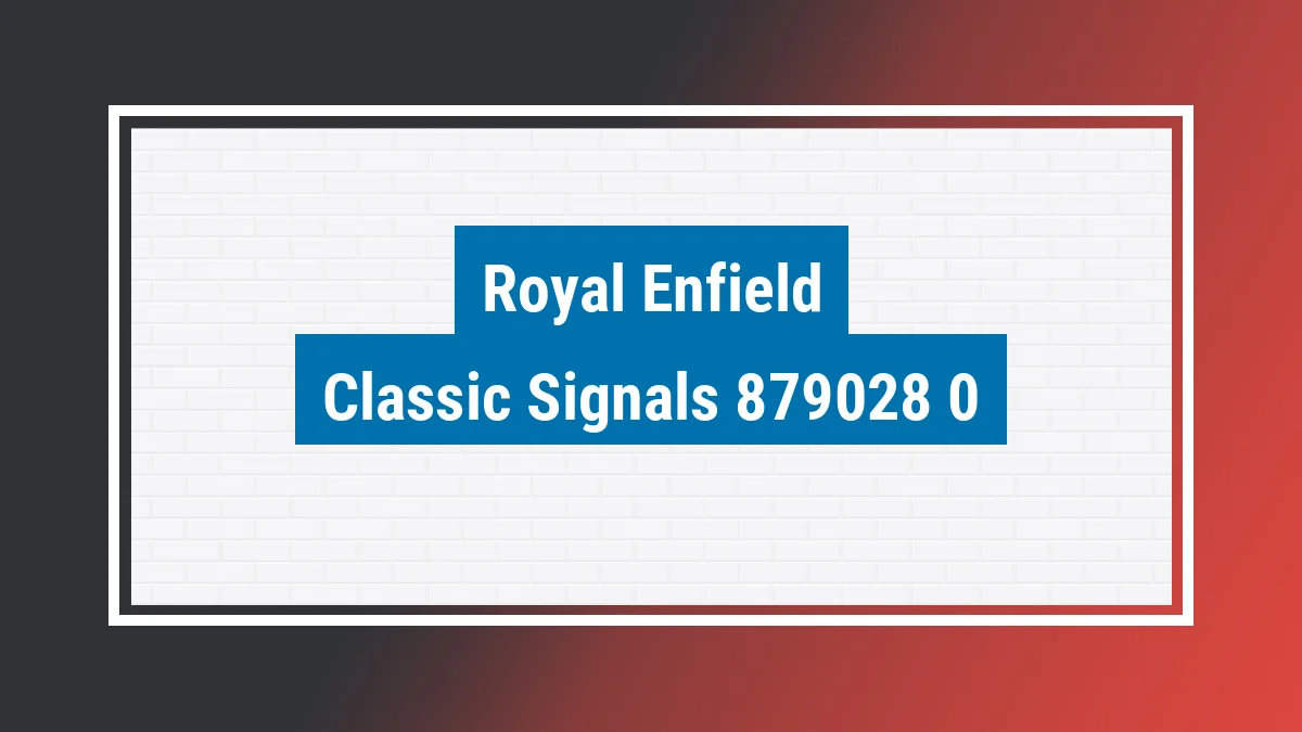 Imagem ilustrativa modelo Classic Signals 350cc Abs Royal Enfield