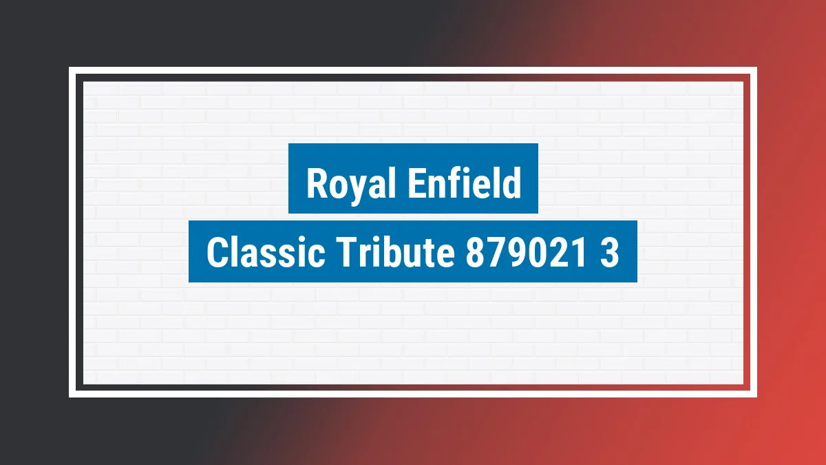 Imagem ilustrativa modelo Classic Tribute Black 500 Efi Royal Enfield