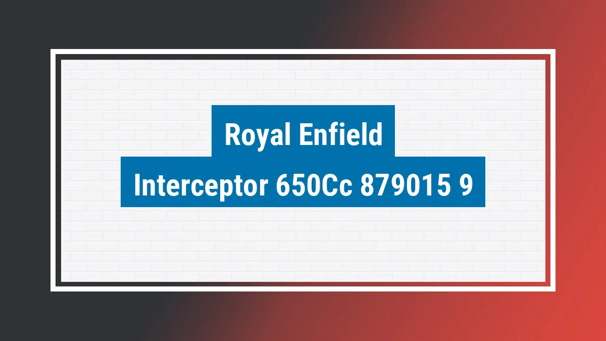 Imagem ilustrativa modelo Interceptor 650cc Abs Royal Enfield
